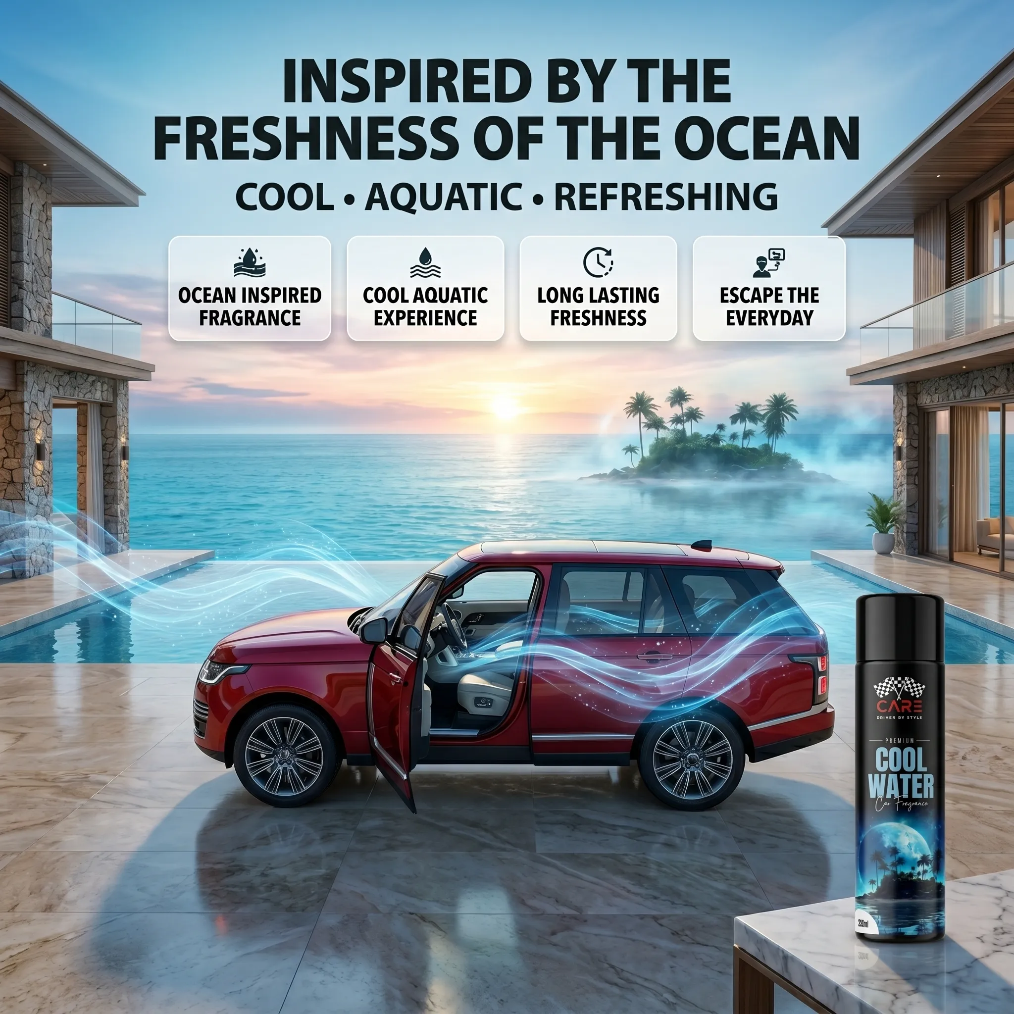 Cool Water Car Fragrance - Image 5