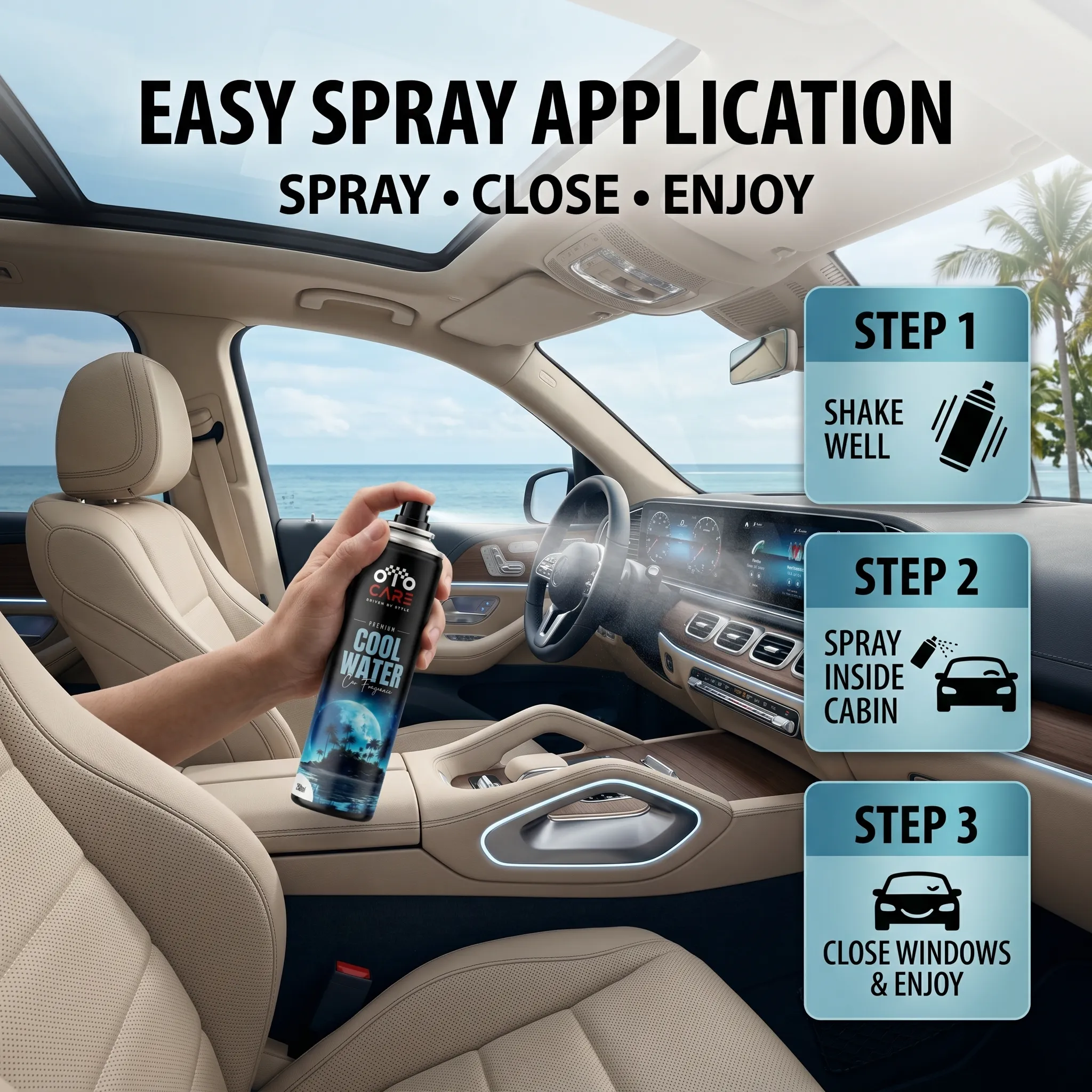Cool Water Car Fragrance - Image 8
