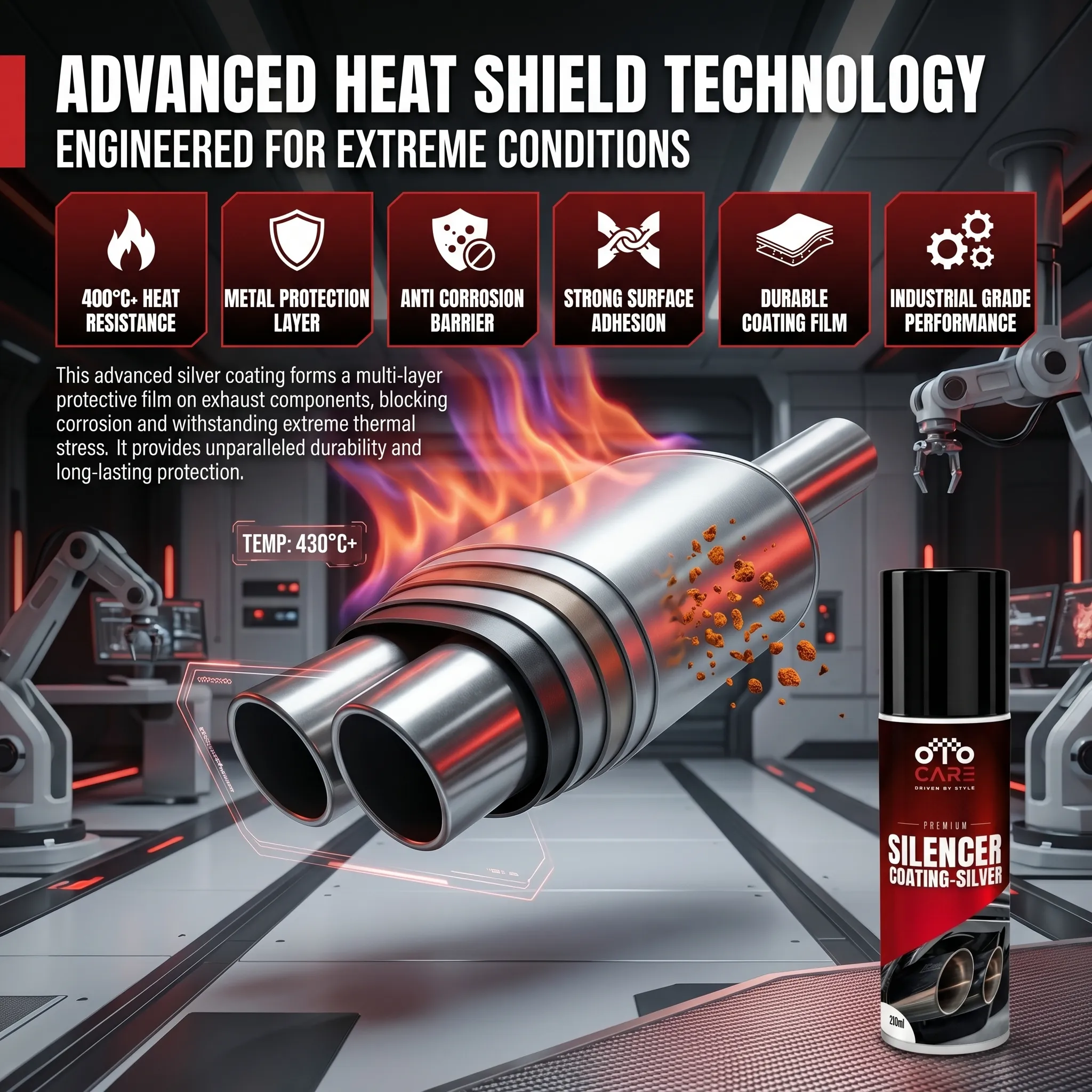 Silencer Coating – Silver - Image 6