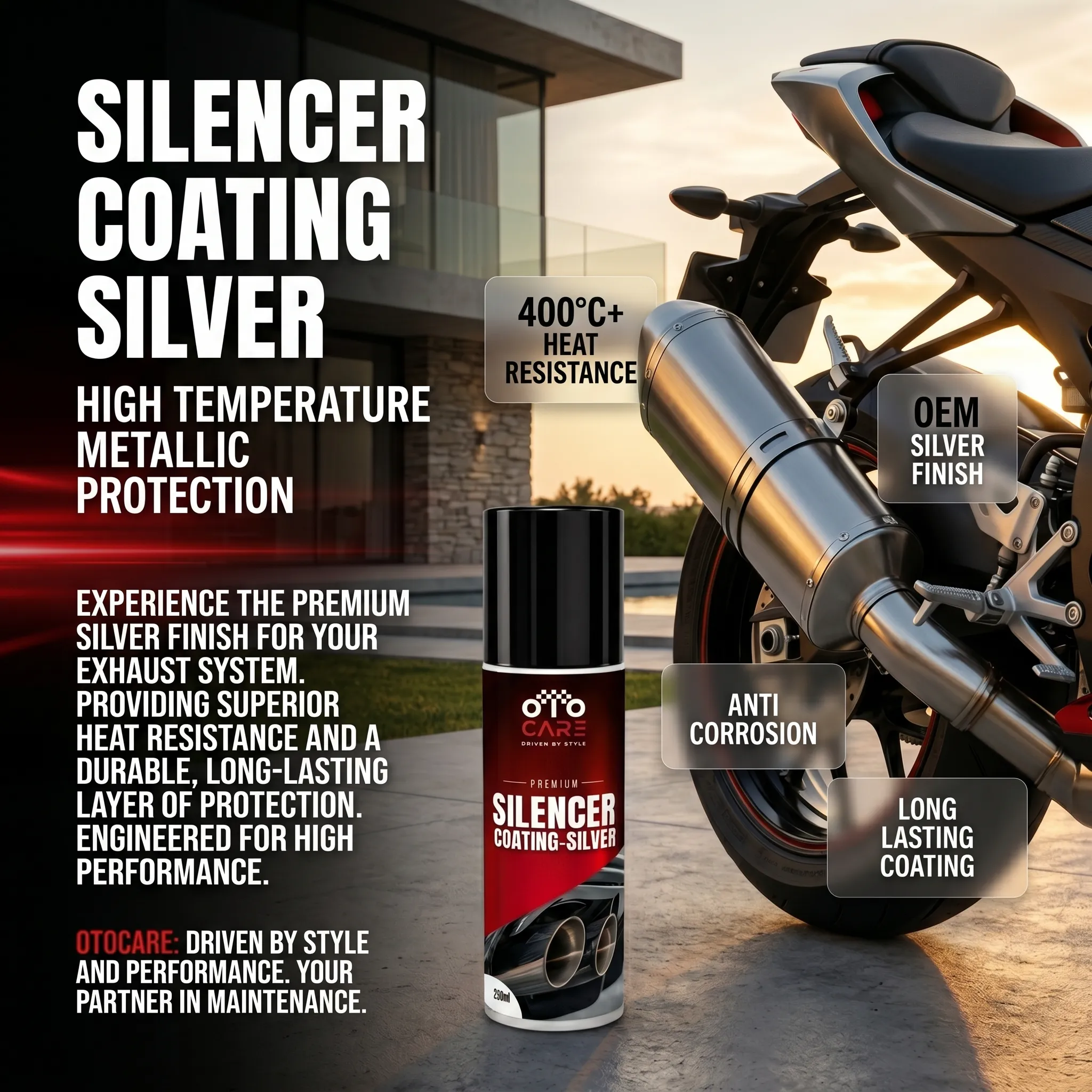Silencer Coating – Silver - Image 3