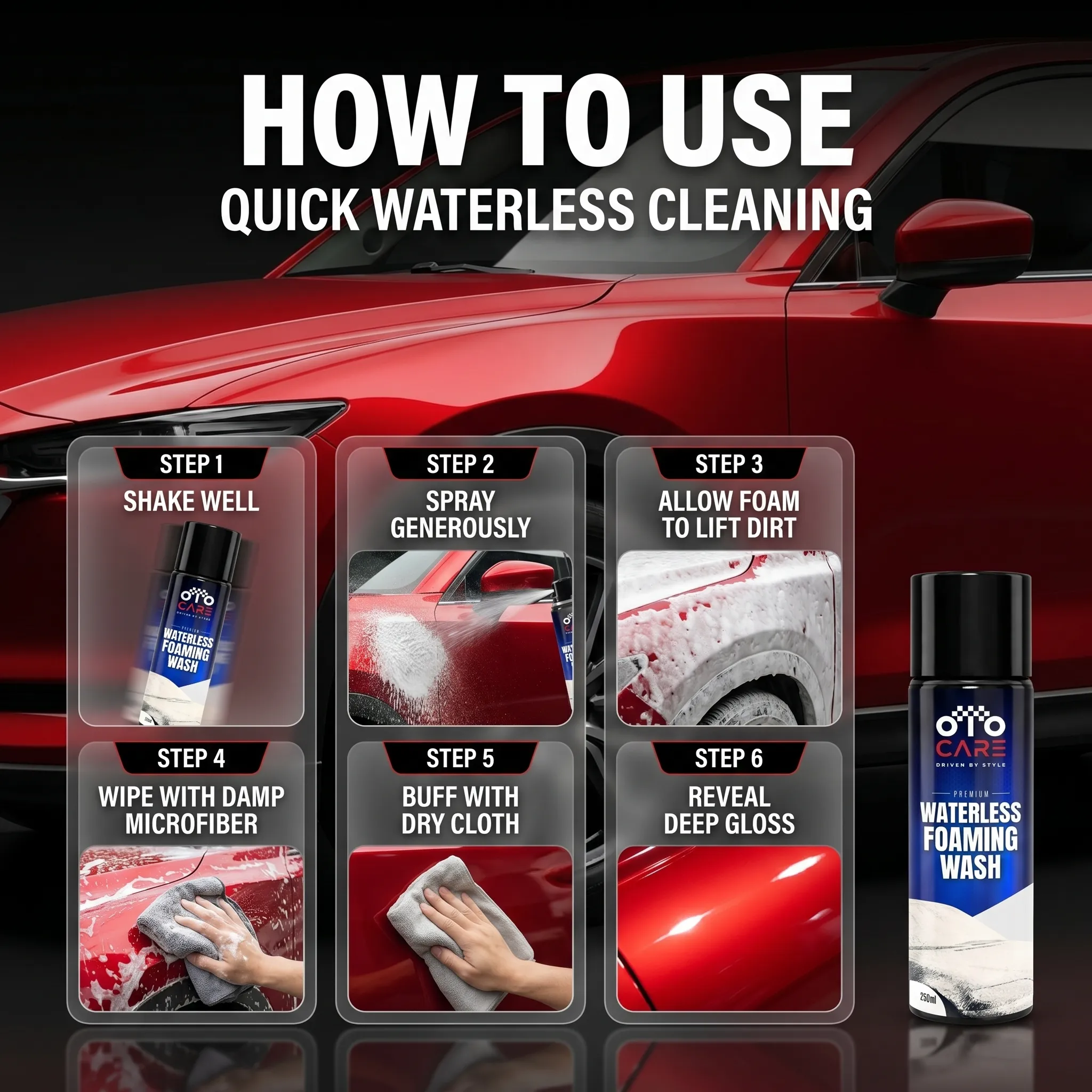 Waterless Foaming Wash - Image 4
